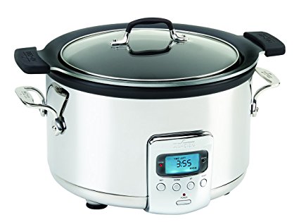 All-Clad Deluxe 4-QT. Slow Cooker with Cast Aluminum Insert