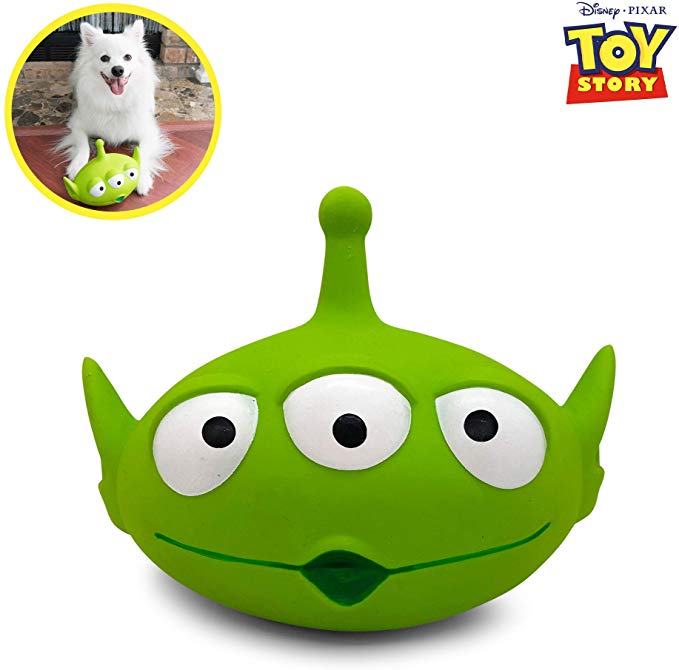 Hyper Pet Disney Toy Story 4 Interactive Super Squeaker Dog Toy
