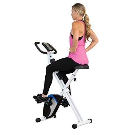 Progear 225 Foldable Magnetic Upright Bike with Heart Pulse