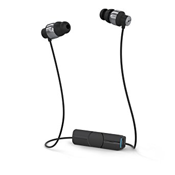 iFrogz Audio - Impulse Wireless Bluetooth Universal Headphones - Black / Silver