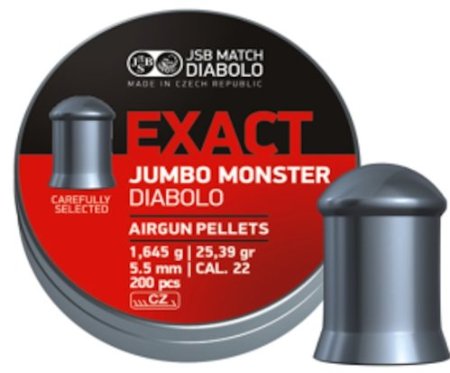 JSB Diabolo Jumbo Exact Monster .22 Caliber