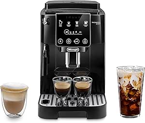 De'Longhi Magnifica Start Automatic Espresso Machine with Manual Milk Frother, Black