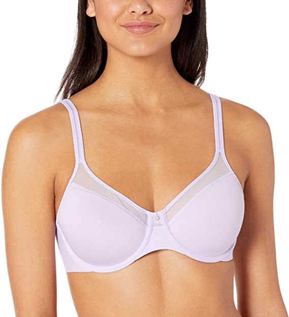 Bali Women's One Smooth U Ultra Light Illusion Neckline Underwire Bra