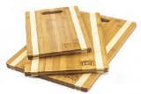 Sanskrit by Gammelberg 3-Piece Bamboo Cutting Board