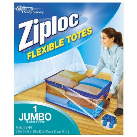 Ziploc Flexible Totes, XXL Qty: 1