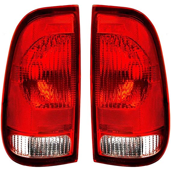Ford Replacement Tail Light Unit - 1-Pair by AutoLightsBulbs