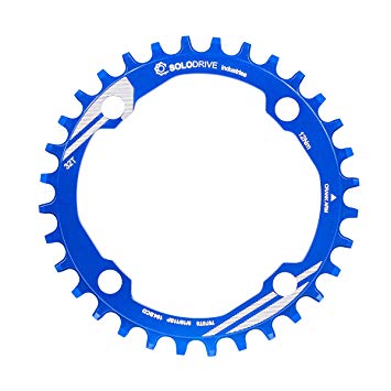 SOLODRIVE 104BCD Single Chainring for 9/10/11-Speed(Narrow-Wide)