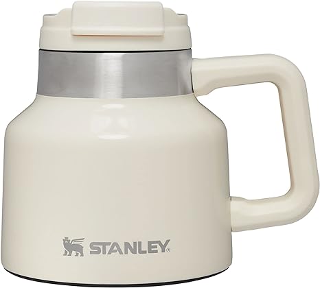 Stanley Adventure Tough-to-Tip Admiral's Mug 20oz Cream Gloss