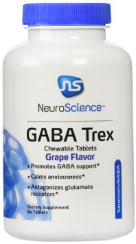 NeuroScience GABA Trex Chewable (Grape Flavor) 60 Tablets