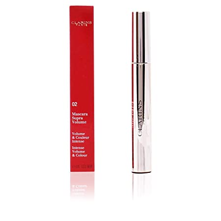 Clarins Supra Volume Mascara - # 02 Intense Brown - 8ml/0.2oz