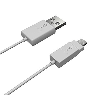 IMKEY® Premium 10FT Extra Long Micro USB 2.0 Sync Data Fast Charging Cord Cable For Samsung Galaxy S7/ S6 / Edge, S4/ S3/ Note 4/ 2,Google Nexus,LG,HTC,Motorola,Nokia,Blackberry And More - (White)
