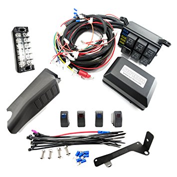 Electronic Control System for Jeep Wrangler - 4 Switch LED Lights Control Module