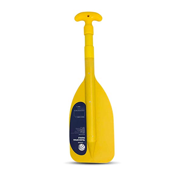 Five Oceans Emergency Yellow Telescoping Paddle (Extends from 21" to 42") FO-4131