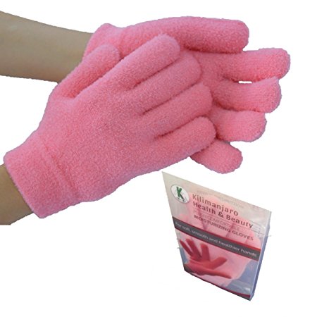The Only Moisturizing Gloves for Dry Hands that Work Wonders to Soften Your Hands | Very Light | These Hand Gloves Moisture Gloves Will Steal Your Heart (Medium Pink)
