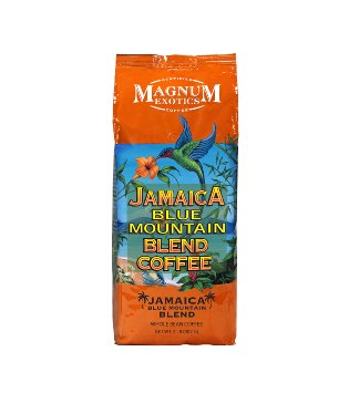 Magnum Coffee Whole Bean Jamaican Blue Mountain Blend, 32 Ounce