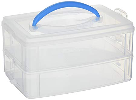 Snapware Snap 'N Stack 6.6-Inch by 9.8-Inch Storage Container, Rectangle