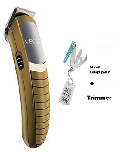 Vega Just Trim Beard Trimmer VHTH-01 & Nail Clipper