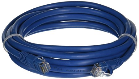 iMBAPrice C5-10BL Cat5e 10-Feet 350MHz Ethernet Patch Cable, Blue