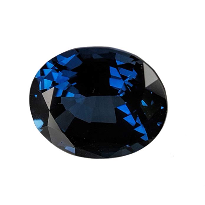 Created Blue Sapphire Oval Variouis Sizes