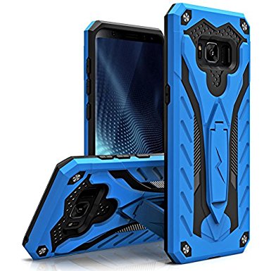 Samsung Galaxy S8 Case, Zizo [Static Series] Shockproof [Military Drop Tested] w/ Kickstand [Galaxy S8 Heavy Duty Case] Impact Resistant - Galaxy S8