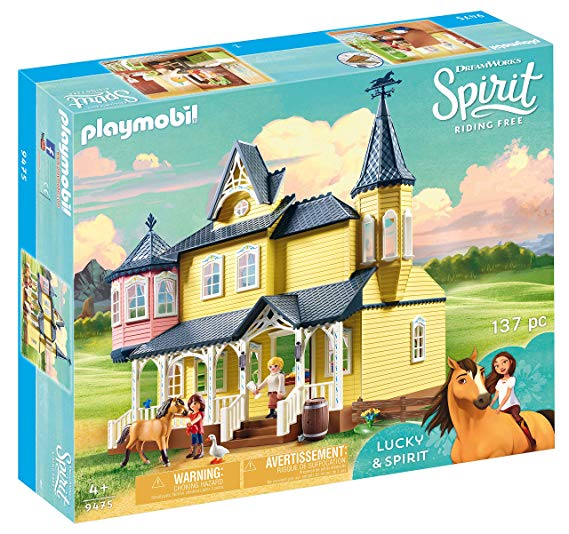 PLAYMOBIL® Spirit Riding Free Lucky's House Playset, Multicolor
