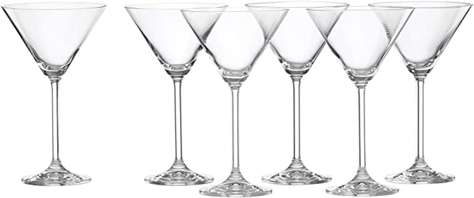 Lenox Tuscany Classics Martini Glass Set, Buy 4 Get 6, 3.30 LB, Clear