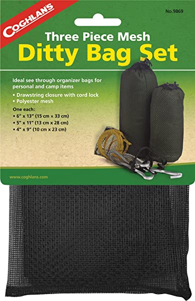 Coghlan's Three Piece Mesh Ditty Bag Set