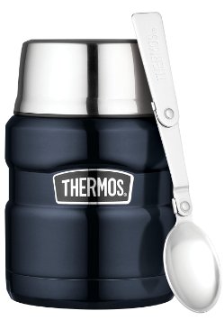 Thermos Stainless King Food Flask - 470 ml, Midnight Blue