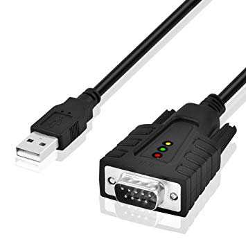 VTOP USB Serial/USB RS232 Cable Adapter - USB to RS232 Serial DB9 9 Pin Com Port Adapter Converter - for Serials Modem,Cisco Router,GPS,Firmware Update