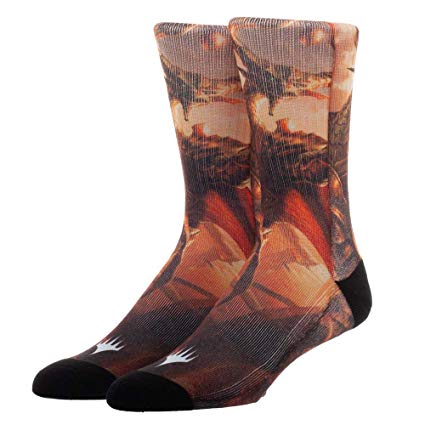 Magic: The Gathering Planeswalker Nicol Bolas Sublimated Socks