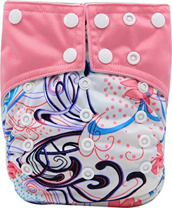 Mixmax One Size Baby Cloth Diaper Cover Snap