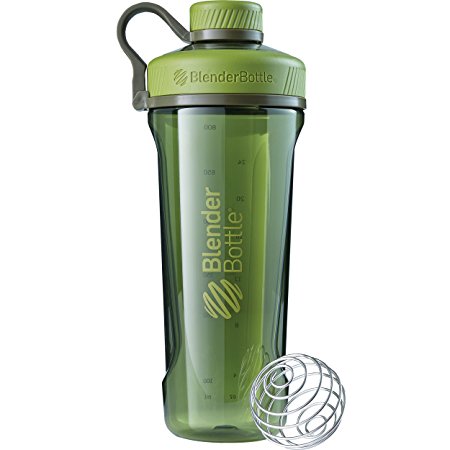 BlenderBottle Radian Tritan Shaker Bottle, Moss Green, 32-Ounce