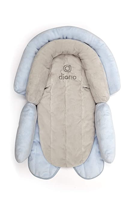Diono Cuddle Soft 2-in-1 Head Support, Grey/Blue