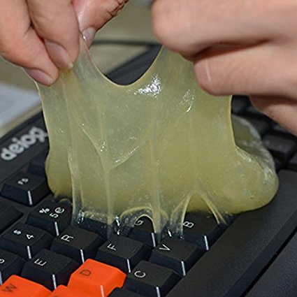 WannaBi Sticky Jelly Gel Compound Dust Wiper Cleaner for Computer PC Laptop Keyboard Home Use