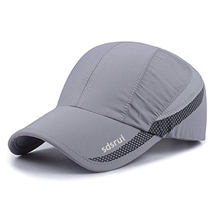 HH HOFNEN Quick Drying Lightweight Baseball Cap Outdoor Airy Mesh UV Protection Sun Hats