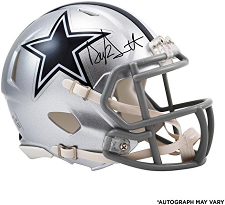 Dak Prescott Dallas Cowboys Autographed Riddell Speed Mini Helmet - Fanatics Authentic Certified - Autographed NFL Mini Helmets