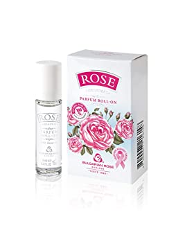 Bulgarian Rose Perfume Roll-On with Natural Rose Oil