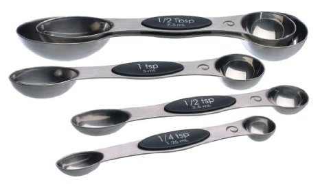 Prepworks by Progressive Magnetic Measuring Spoons Stainless Steel - Set of 5