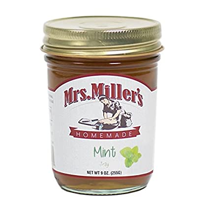 Mrs. MIller's Homemade Mint Jelly 9 Ounces
