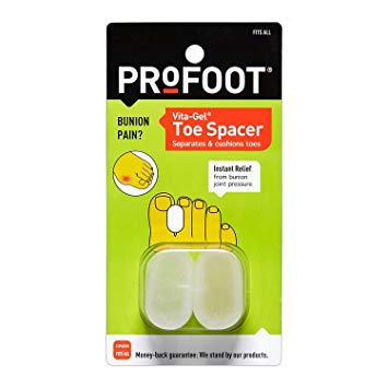 ProFoot Vita-Gel Toe Spacer 2 Each (Pack of 3)