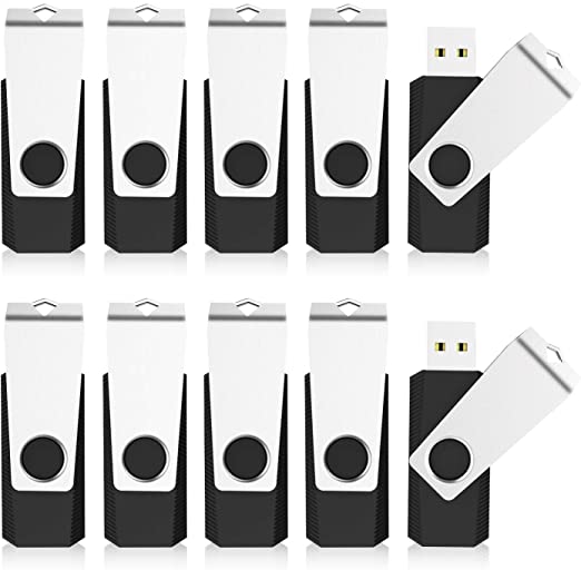 KEXIN Bulk USB Flash Drive 128MB 20pcs Flash Drive Thumb Drive Multipack USB 2.0 (NOT 128GB)