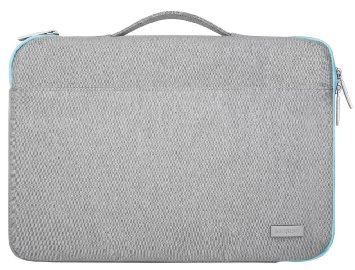 Mosiso Sleeve Cover Protective Bag for 15-15.6 Inch Laptop / Notebook Computer / MacBook Air / MacBook Pro Carrying Protector Handbag (Internal Dimensions: 15.75 x 0.79 x 11.61 inches), Gray