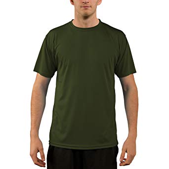 Vapor Apparel Men's UPF 50  UV Sun Protection Short Sleeve T-Shirt