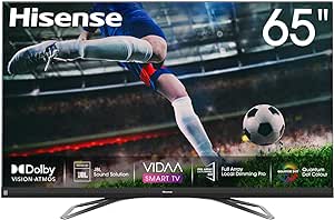 Hisense U8QF 65U8QF TV 163.8 cm (64.5") 4K Ultra HD Smart TV Wi-Fi Black, Gray, Metallic U8QF 65U8QF, 163.8 cm (64.5"), 3840 x 2160 pixels, LED, Smart TV, Wi-Fi, Black, Gray, Metallic