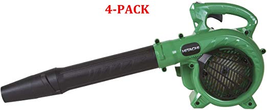 Hitachi RB24EAP Gas Powered Leaf Blower, Handheld, Lightweight, 23.9cc 2 Cycle Engine, Class Leading 441 CFM, 170 MPH, Commercial Grade, 7 Year Warranty (4-Pack)