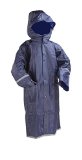 Suvelle Unisex Kids  Adults Outdoor Raincoat Water-Repellent Windproof Reflective All Seasons Poncho Pocket Waterproof Hooded Long Rainwear