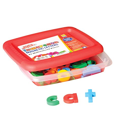 Educational Insights AlphaMagnets - Multicolored Lowercase (Set of 42)