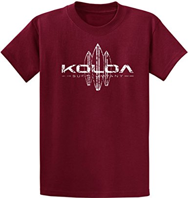 Koloa Surf Co. Vintage Surfboard Logo T-Shirts in Regular, Big and Tall Sizes