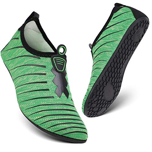 HEETA Water Sports Shoes for Women Men Quick Dry Aqua Shoes Barefoot Socks Swim Beach Swim Shoes