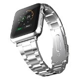 Apple Watch Band JETech 38mm Stainless Steel Strap Wrist Band Replacement w Metal Clasp for Apple Watch All Models 38mm